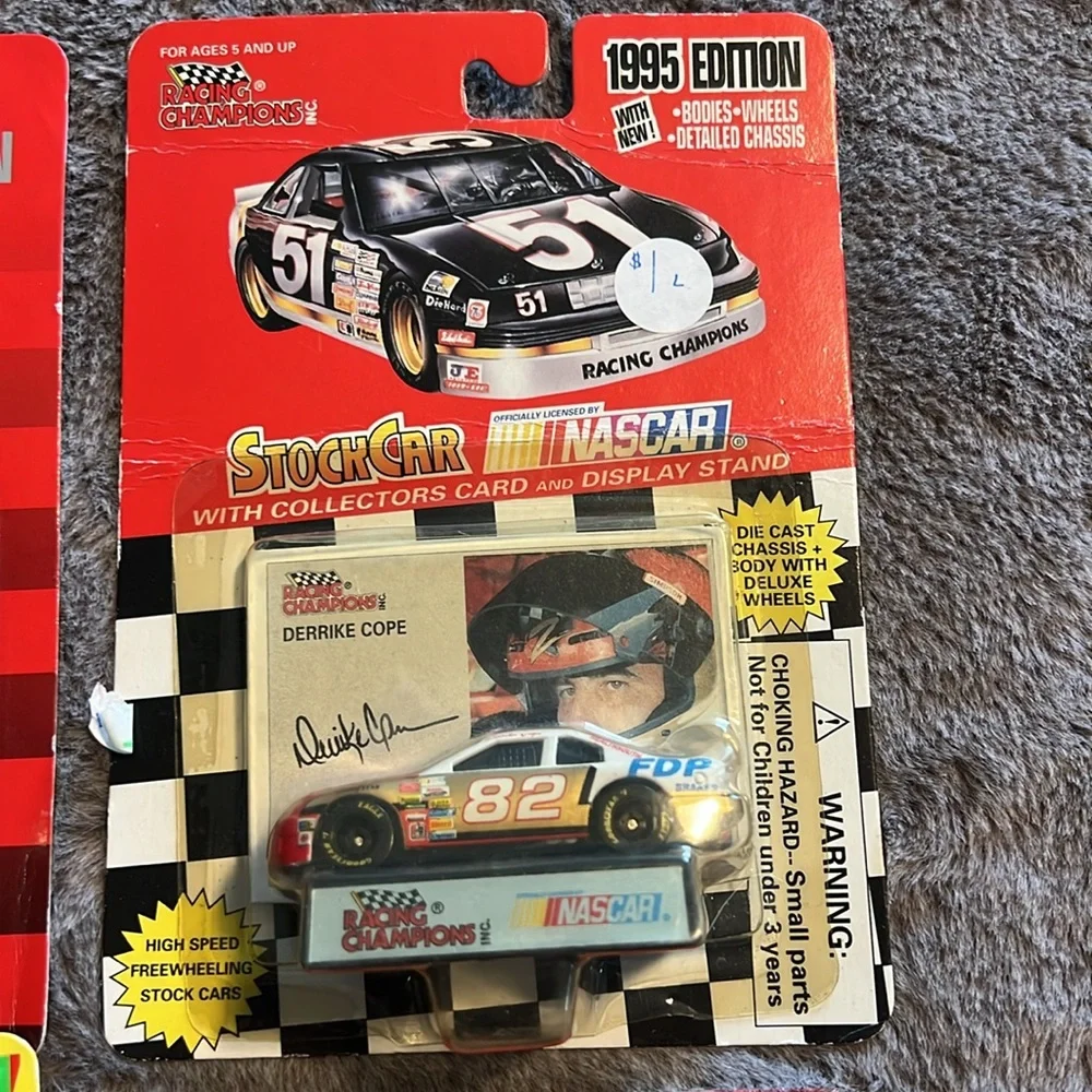 Vintage nascar car lot